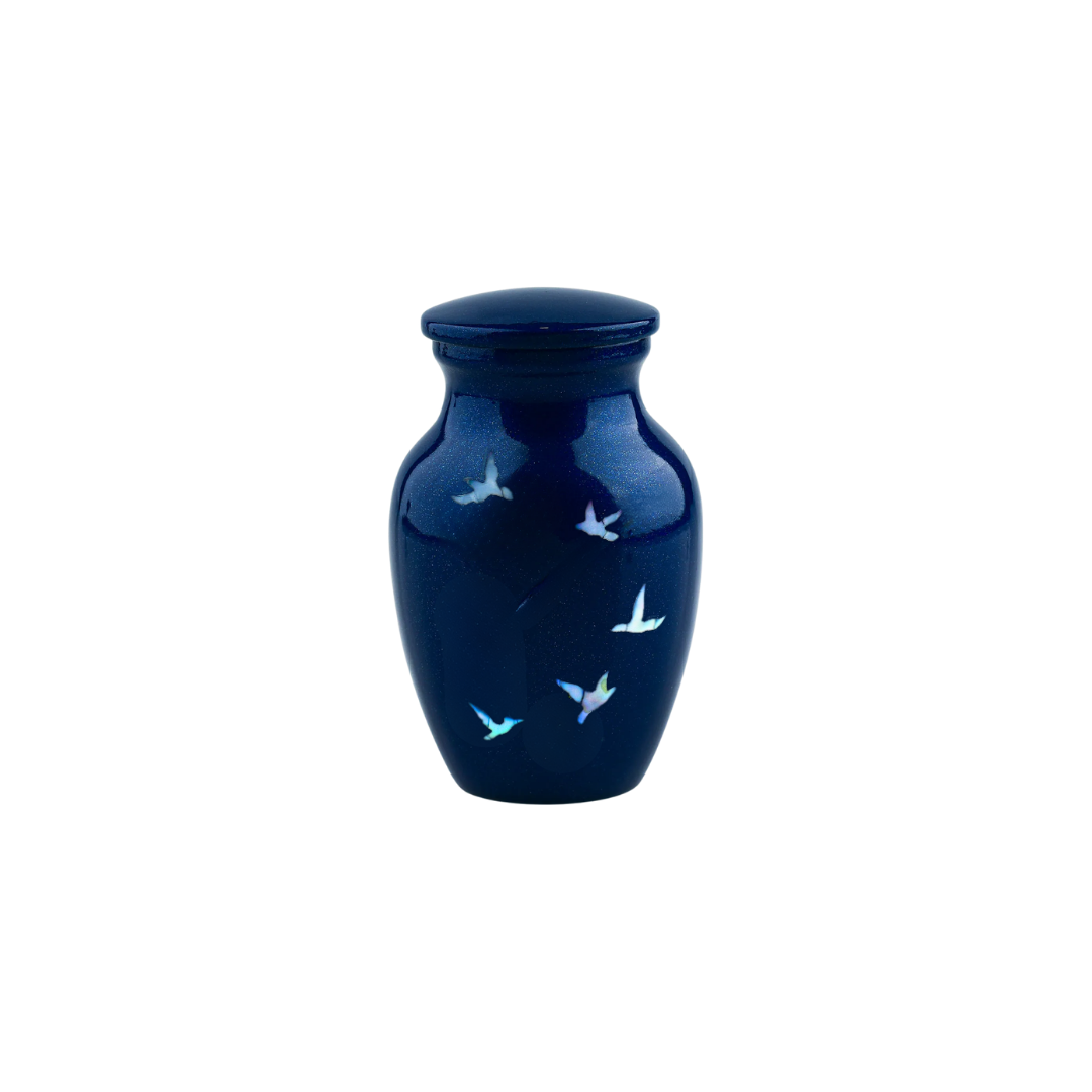 Blue Cycle of Life Keepsake