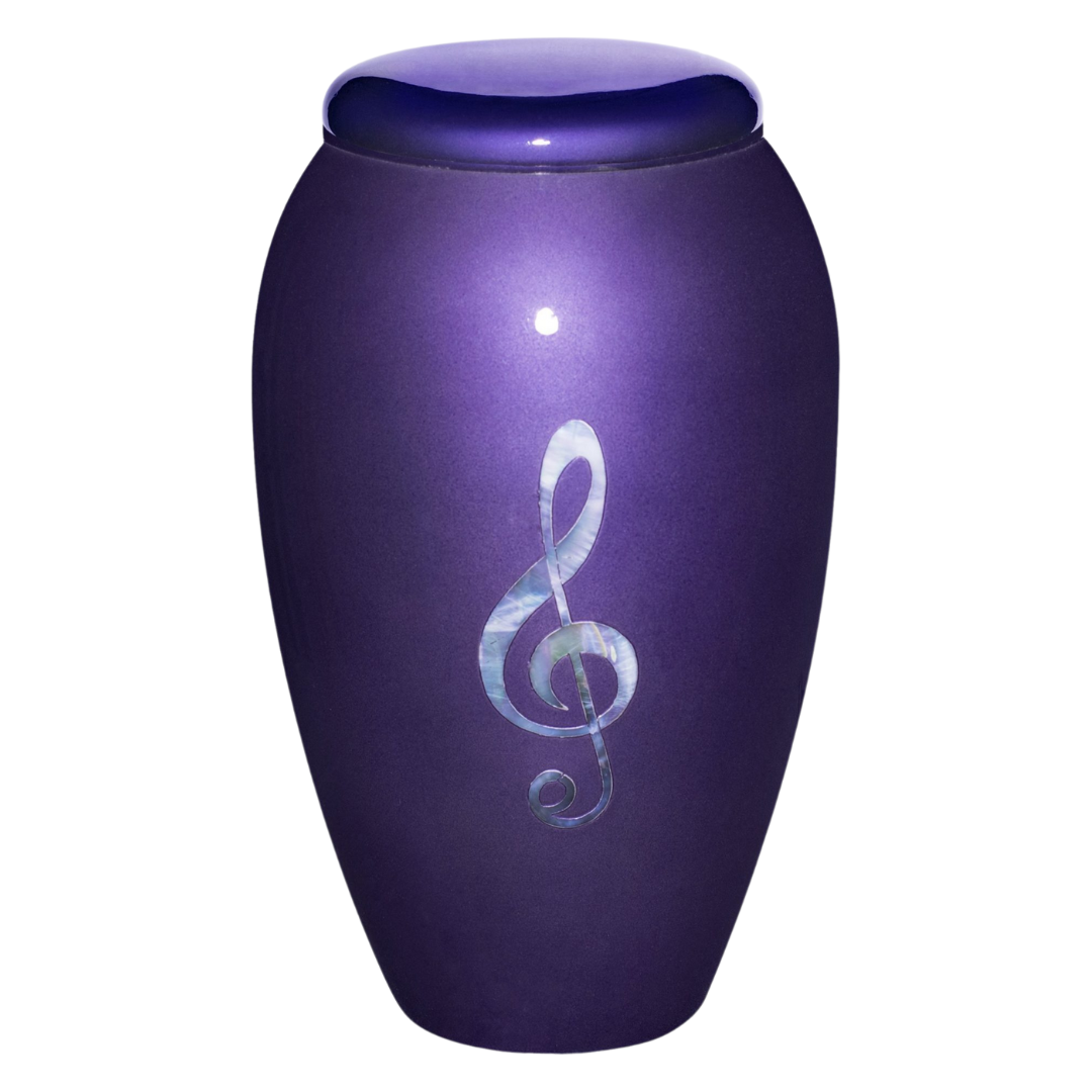Deep Purple Adult Urn
